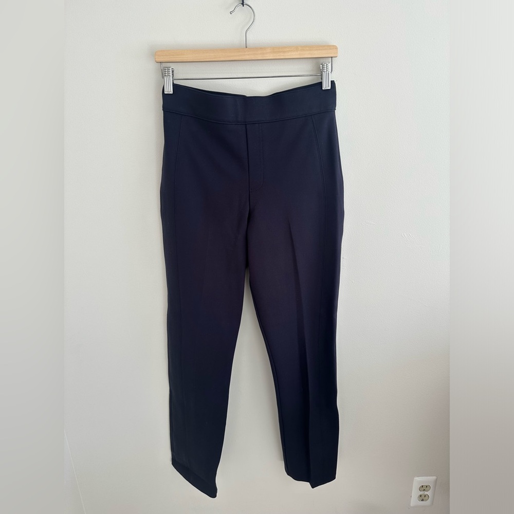 Spanx the perfect pant slim straight in classic navy blue‎ size medium - Picture 4 of 7